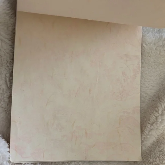 Pink Floral Stationery Japanese Calligraphy - Vintage - Picture 2 of 10